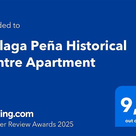 Malaga Pena Historical Centre Apartment Kültér fotó